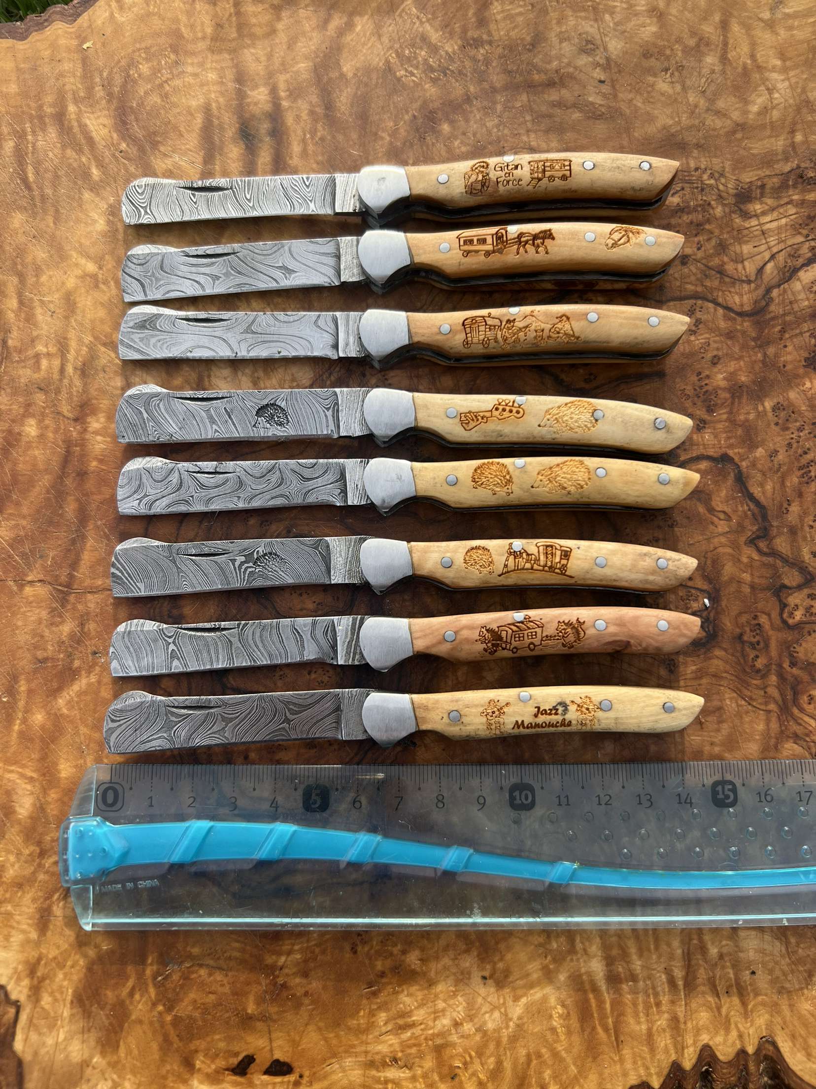 Petit greffoir damas