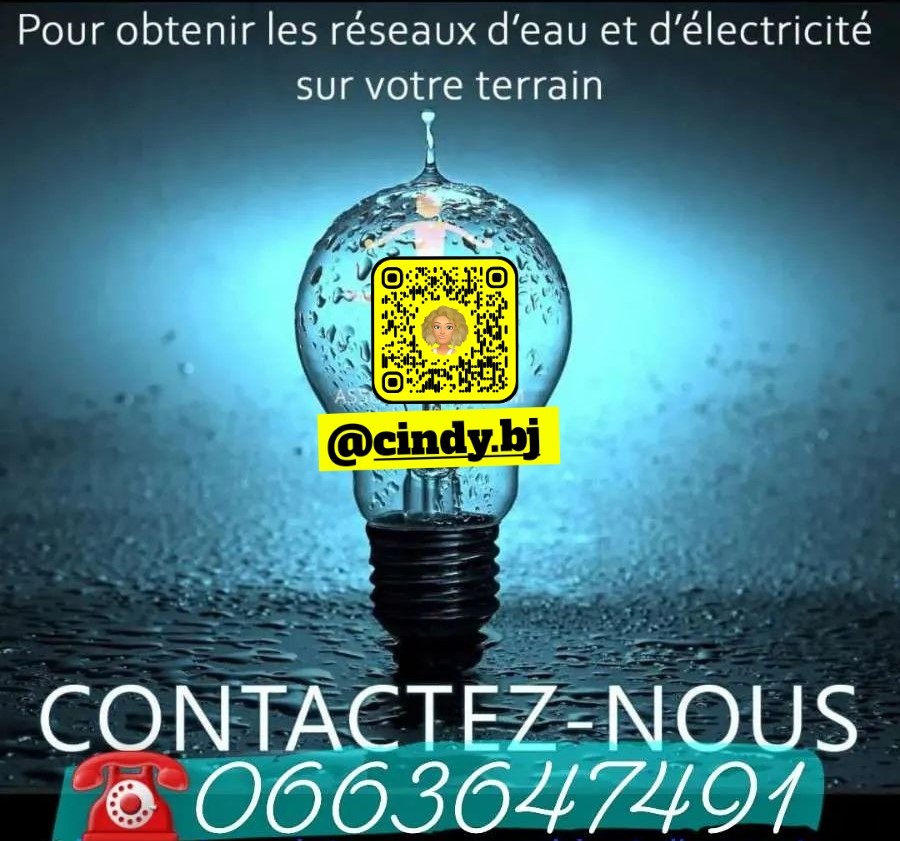 Obtention du réseau d’eau et d’électricité sur votre terrain