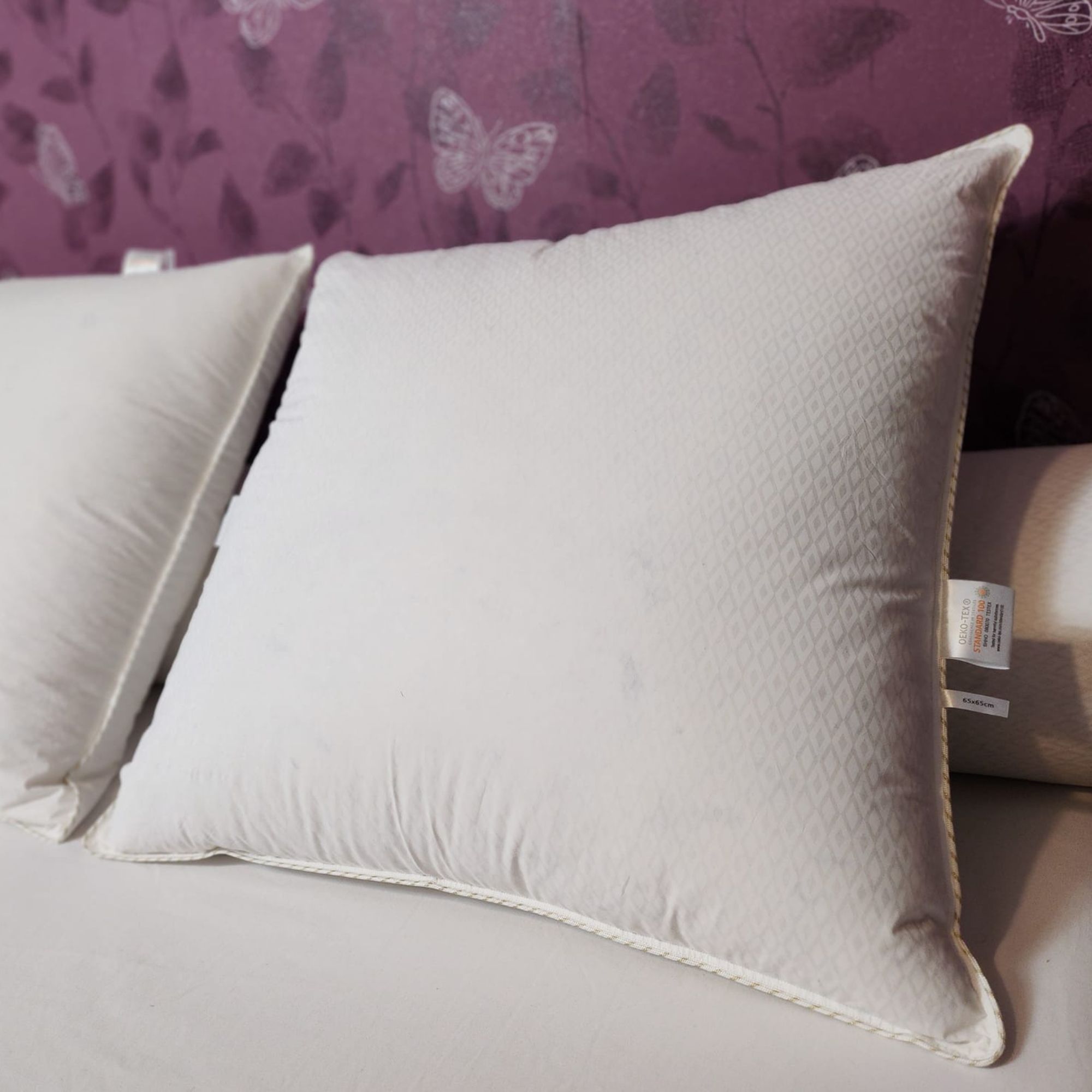 OREILLER 65×65 – plumette fine